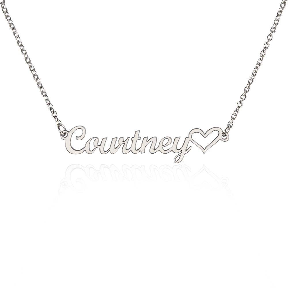 Customizable Heart Necklace