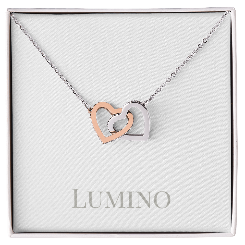 Interlocking Hearts Necklace