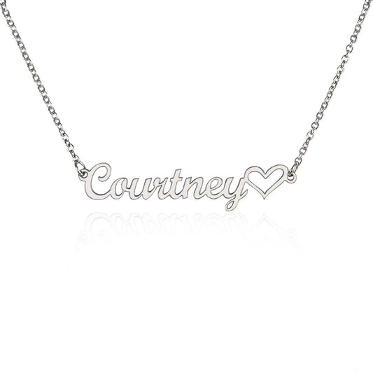 Customizable Heart Necklace